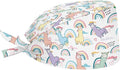 JoyLamoria Novelty Printed Cap with Sweatband Women Men Adjustable Tie Back Hats for Paiting