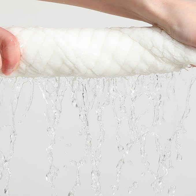 YTYC 39x78 Bath Sheets Extra Large Bath Towels for Adults Super Soft Absorbent Microfiber Oversized Bathroom Towels - White,2 PCS
