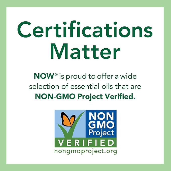 NOW Essential Oils, Rosemary Oil, Purifying Aromatherapy Scent, Steam Distilled, 100% Pure, Vegan, Child Resistant Cap, 2-Ounce