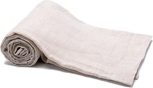 100% Linen Bath Towel 30x53 Inches with Hanging Loop – Lightweight, Quick-Dry & Highly Absorbent Thin Towel for Beach, Swim, Hotel, Spa & Bathroom – Soft Natural Hair & Body Shower Towel