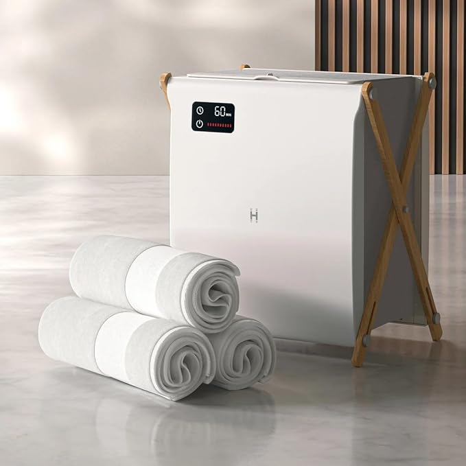 Homedics XL Towel Warmer, Luxe Spa Edition