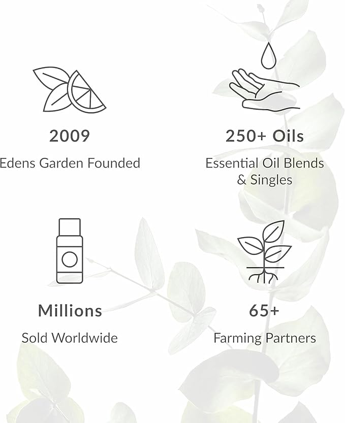 Edens Garden Eucalyptus- Smithii Essential Oil- 100% Pure Premium Grade, Undiluted, Natural, Therapeutic, Aromatherapy, The Best for Diffuser, Skin, Hair, Humidifiers 30 ml (1 fl oz)