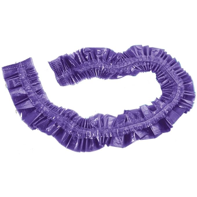 ForPro Spa Liners, Fit All Pedicure Spas, Disposable Pedicure Liners, Purple, 100-Count (Pack of 2)