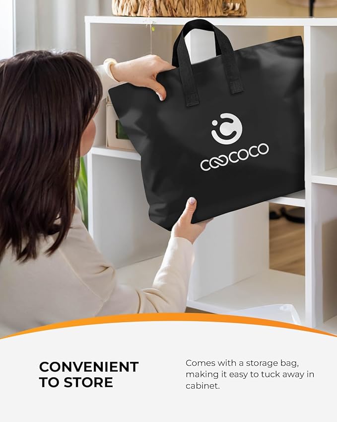 CooCoCo Back Massager with Heat, 8 Vibrating Motors Back Massager for Pain Relief Deep Tissue, Massage Chair Pad, Chair Massage Pad for Office Home, 2 Heaitng Levels, Gifts for Women Mom Mothers Wife