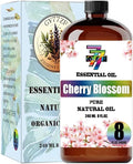 Cherry Blossom Essential Oil - GV77ZF Cherry Blossom Oils for Diffusers, Humidifiers, DIY Candles, Soap, Cleaning, Home, Office, Yoga, Massage, Gifts - 8 fl oz (240 ml)