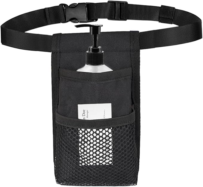 Massage Singer Bottle Holster with Multiple Pockets Design(Bag Only)