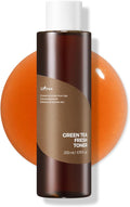 ISNTREE Green Tea Fresh Toner 200ml, 6.76 fl.oz | Korean Skincare | Toner for Oily Skin | Sebum Control | Hydrating and Refreshing