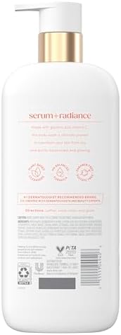 Dove Serum+ Radiance Body Wash, 3% Serum with Vitamin C, 18.5 oz - Image 2