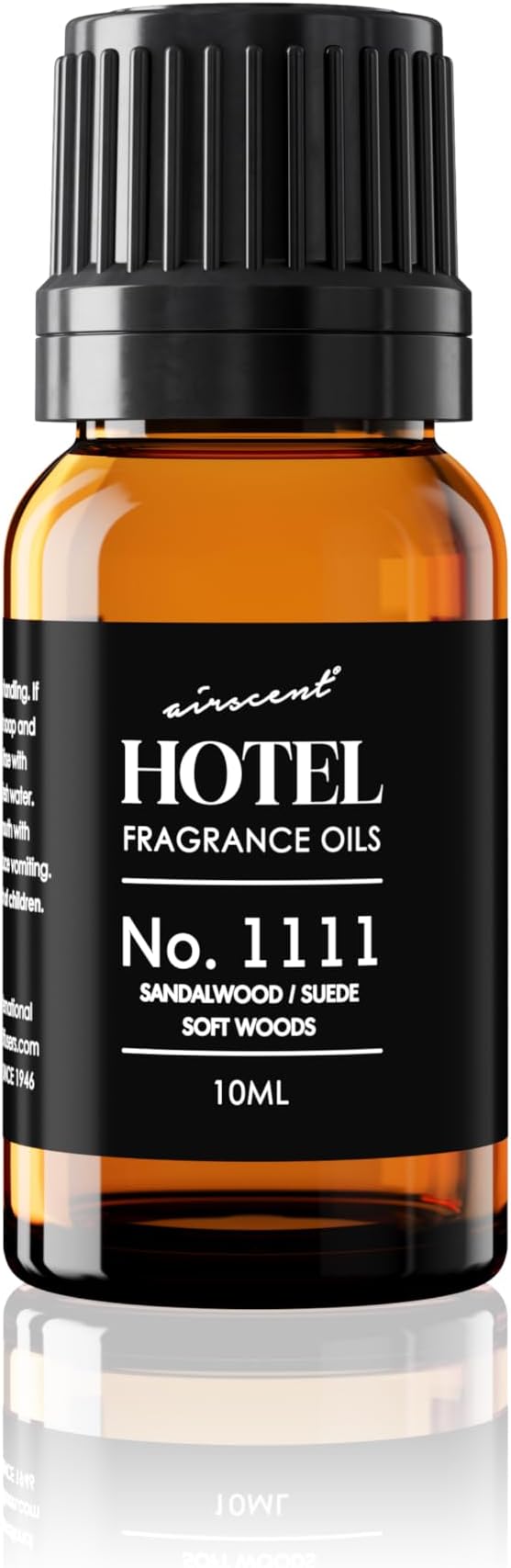 AirScent My Way Diffuser Oil No. 1111 Inspired by the 1 Hotel Miami - Sandalwood Suede Soft Woods - Fragrance Oil Blend for Ultrasonic and Waterless Diffusers and Crafting - 10 mL, 0.34 fl oz Bottle