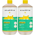 Alaffia Bubble Bath for Babies & Kids, Eucalyptus Mint 2-Pack – Long-Lasting, Moisture-Rich Bubbles with Shea Butter, 32 Fl Oz Ea