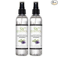 EuroSpa Aromatics Pure Eucalyptus Oil ShowerMist and Steam Room Spray, All-Natural Premium Aromatherapy Essential Oils - Lavender Infused, 8oz, 2 Pack