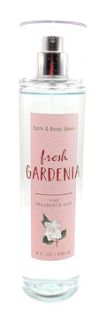Bath and Body Works Fine Body Fragrance Mist 8 Fluid Ounce (Fresh Gardenia)