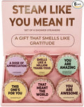 MESMOS 6 Assorted Shower Steamers Aromatherapy, Administrative Professional Day Gifts,Thank You Gifts for Women, Shower Steamers for Women, Showers Bomb, Appreciation Gifts for Coworkers, Admin, Staff