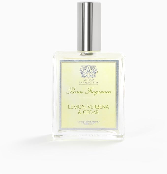 Antica Farmacista Room Spray - Elegant House Spray - Long-Lasting, Room Fragrance - Luxury Gift for Housewarming - Lemon, Verbena & Cedar, 3.4 fl oz