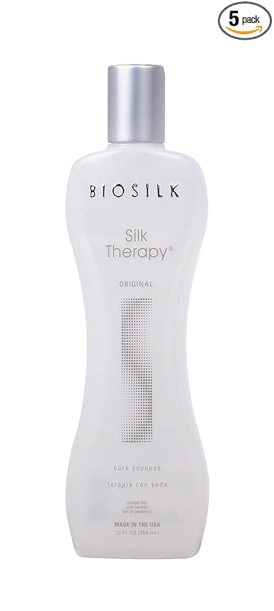 BioSilk Silk Therapy Original Cure 12 Fl Oz (Pack of 5)