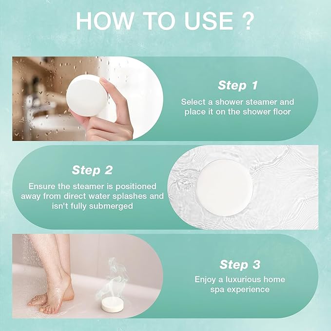 Shower Steamers Aromatherapy -18 Pack Eucalyptus Mint Shower Steamer, Eucalyptus for Shower, Mothers Day Gifts for Mom Wife Grandma, Self Care Birthday Gifts for Women - Stress Relief Relaxation