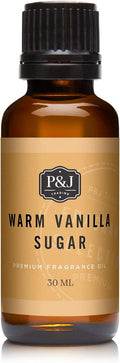 P&J Trading Fragrance | Warm Vanilla Sugar Oil 30ml - Candle Scents for Candle Making, Freshie Scent, Soap Making Supplies, Diffuser Oil Scents