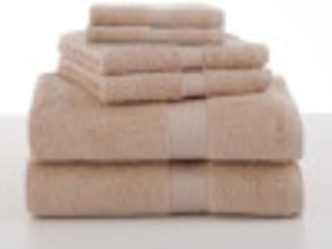 Martex Ringspun 6 Piece Towel Set, Sand, 6