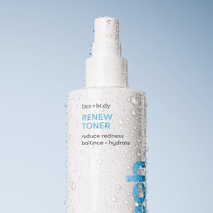 BRIOTECH Renew Toner, Hypochlorous Acid Spray, Minimize Appearance of Blemishes, Soothing Facial Mist for Sensitive Skin, Calm Redness & Bumps, Vegan, 4 fl oz