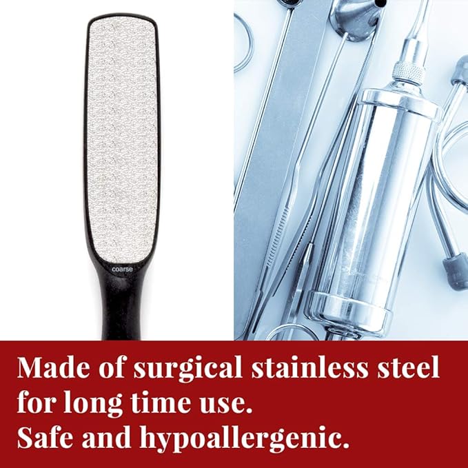 Checi Autoclave Sanitize and Sterilize Dual Coarse and Medium Foot File Carded