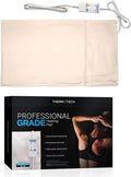 Professional Grade Heating Pad with Automatic Moist Heat by Thermotech, High-Heat Heating pad for Deep Penetrating Heat - 3rd Gen Version (XL King Digital - 26" by 14")