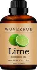 Lime Essential Oil, Pure and Natural - 240ML / 8 Fl Oz for Aromatherapy Diffuser