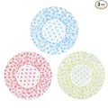 Shower Cap,3 Pcs Reusable Shower Caps Waterproof Bath Hair Hat with Elastic Band for Kids Women Men Spa Salon Hair Mask