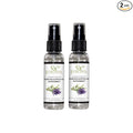 EuroSpa Aromatics Pure Eucalyptus Oil ShowerMist and Steam Room Spray, All-Natural Premium Aromatherapy Essential Oils - Lavender Infused, 2oz, 2 Pack
