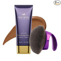 Westmore Beauty Body Coverage Perfector x Blend & Blur Body Brush Kabuki Brush - Waterproof Leg & Body Makeup - Tattoo Cover Up Makeup - 7 Oz Bronze Radiance