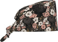 Alligator Ice Cream Working Cap, Scrub Cap with Sweatband, Adjustable Tie Back Hat Breathable Headgear for Women/Men