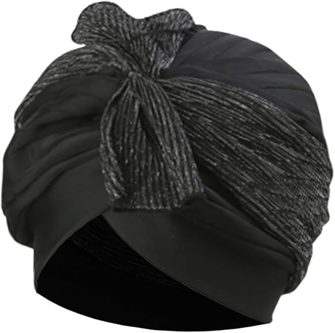 Women Swim Cap Long Short Hair Protection Pool Beach Swimming Cap Pleated Beanie Hat for Bathing Shower Surfing Spa