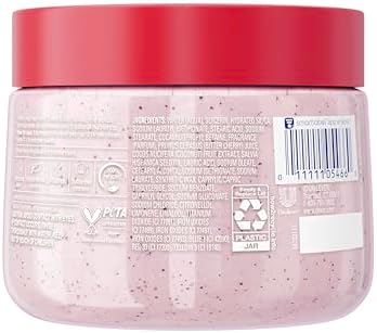 Dove Cherry & Chia Milk Body Scrub Exfoliates and Deeply Nourishes 15 oz - Image 2