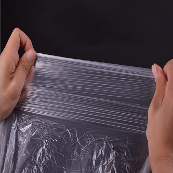 Disposable Sauna Sheeting, heeguosons Plastic Sheeting for Body Wrapping Home Use Far Infrared Sauna Blanket Liners for Keeping Heat 39'' x 78'' (90pcs/Bag)