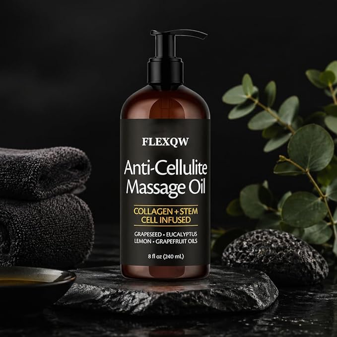 Anti-CelluliteMassage Oil Relieve Muscle Pain, and Improve the Appearance of the Skin restores Skin Texture and Elasticity