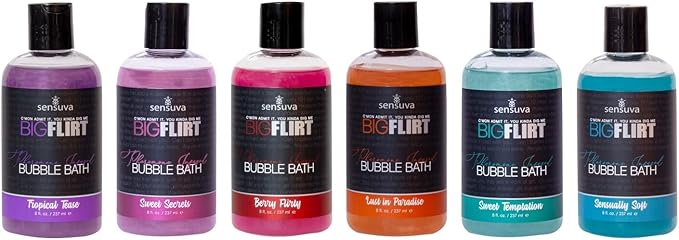 Big Flirt Pheromone Bubble Bath | Lust in Paradise 8 fl.oz.