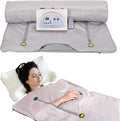 Home Sauna Blanket, Detox Slimming Heated Blanket with Remote Control, 95-176°F Temperature Range, for Home Therapy, Detox, Sweat Steam, Body Sauna