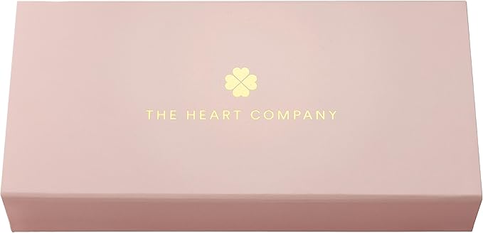 THE HEART COMPANY | Premium Rose Quartz Face Roller | Face Roller Skin Care Tool | Facial Roller Massager | Natural Crystal Facial Roller for Aging Skin | Pink Stone Roller for face, Eyes and Neck