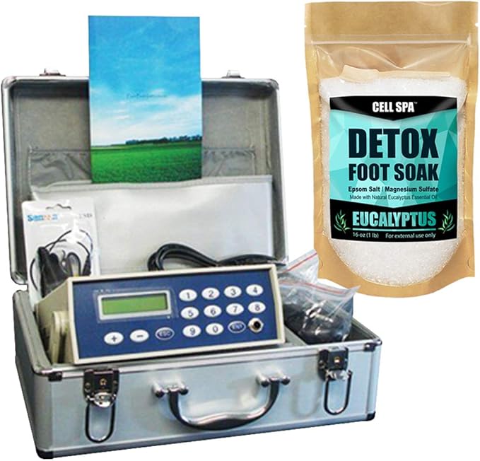 Fir Belt Chi Ionic Ion Detox Machine Foot Bath Aqua Spa Cleanse (Eucalyptus)
