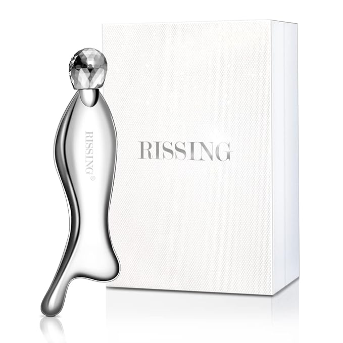 4-in-1 Gua Sha Facial Tools: Stainless Steel Gua Sha Tool, Luxury Box, FSA-HSA-Eligible