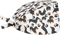 JoyLamoria Novelty Printed Cap with Sweatband Women Men Adjustable Tie Back Hats for Paiting