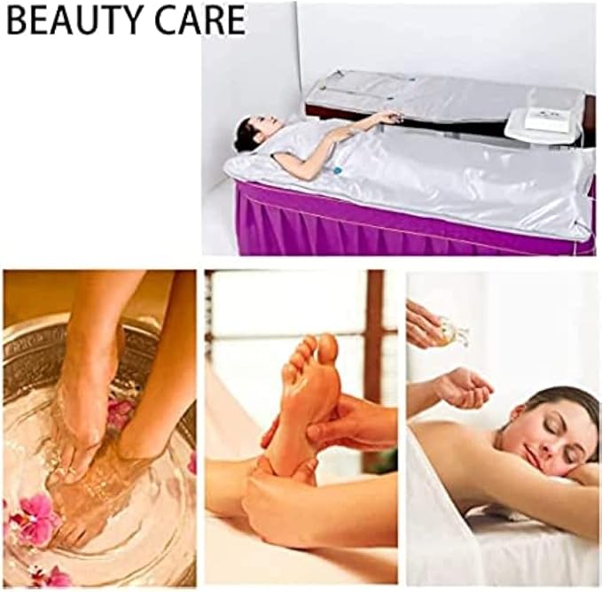 50 Pack Sauna Bag Plastic Body Wrap Disposable Sauna Blanket Liners 87 X 47 Inch Sauna Wrap Thicken Sauna Bag Infrared Sauna Blanket Applied Inside A Far Sauna Accessories