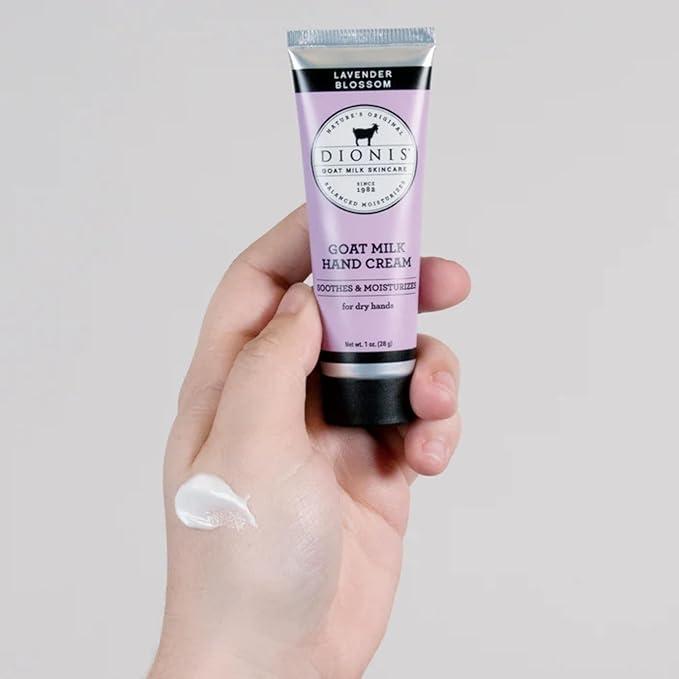 Dionis Goat Milk Hand Cream Lavender Blossom 1 oz (Pack of 4)