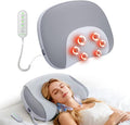 Zenopax Neck Massager for Pain Relief Deep Tissue-Human-Like Neck and Shoulder Massager with Heat,Cordless Rechargeable Sleeping Kneading Pillow