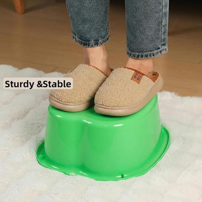 Ytterbium Foot Soaking Bath Basin, Large Massage Foot Soaking Tub, Plastic Home Spa Pedicure Bucket, Relaxation & Stress Relief, Suitable for Women & Men (Dark Green)