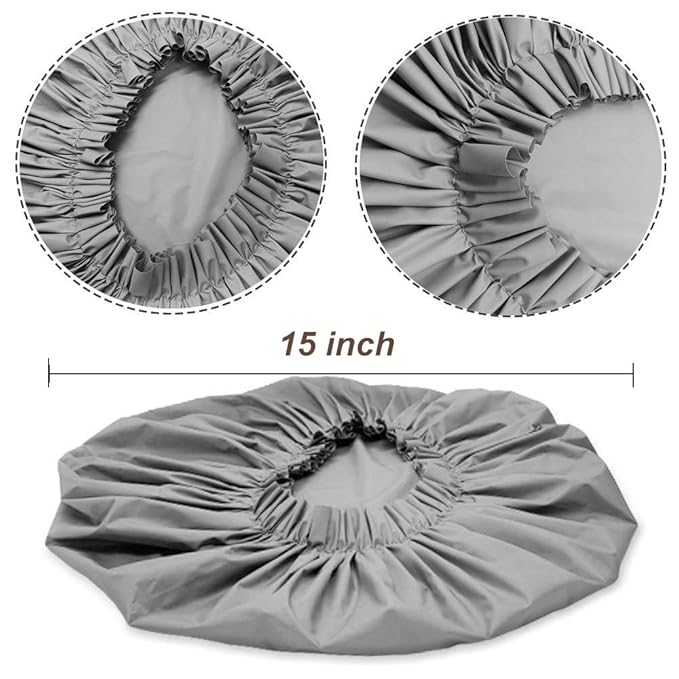 ELEBOX Large Shower Cap 3 Pack Oversized Shower Cap for Long Hair Waterproof Bath Cap Reusable Hair Caps for Women Hair Protection