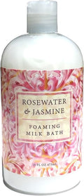 Greenwich Bay Rosewater Jasmine, Foaming Milk Bath with Buttermilk, Shea Butter and Cocoa Butter 16 oz