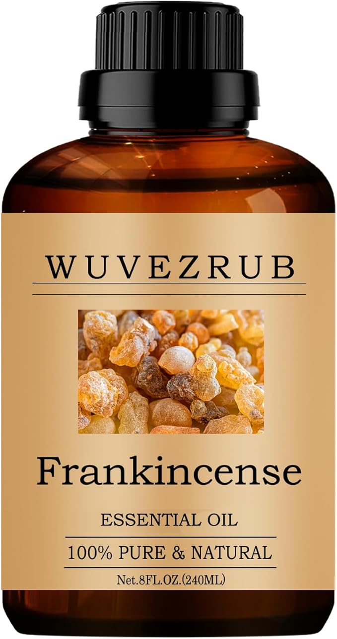 Frankincense Essential Oils, 240ML Pure and Natural Essential Oil for Aromatherapy Diffuser - Frankincense /8 Fl Oz