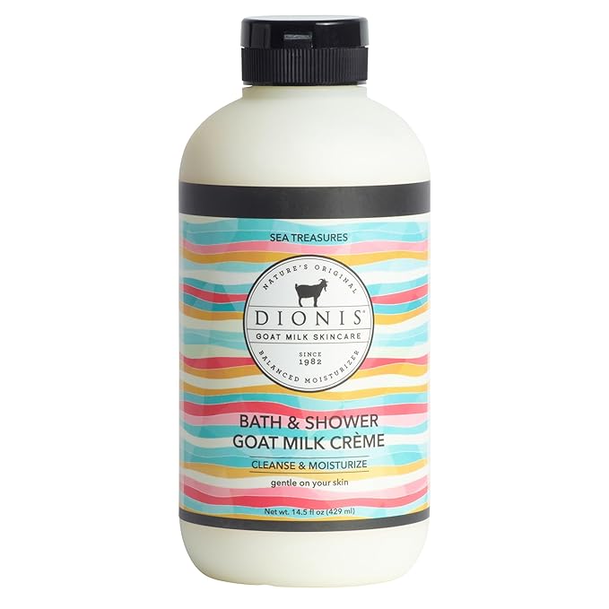 Dionis Bath & Shower Goat Milk Crème Sea Treasures 14.5oz (Pack of 1)