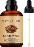 Sandalwood Essential Oils, 120ML Pure and Natural Essential Oil for Aromatherapy Diffuser - Sandalwood /4 Fl Oz