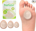 Bukihome Extra Thick Callus Remover,Felt Callus Pads,Protect Calluses from Rubbing on Shoes，Reduce Foot and Heel Pain，Self-Stick Pedi Cushions，Pack of 18,Multi-Size